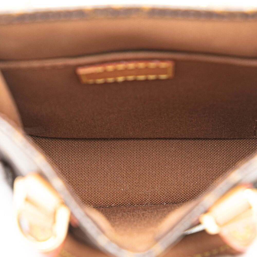 LOUIS VUITTON Brown Monogram Leather Shoulder Bag - Picture 7 of 10